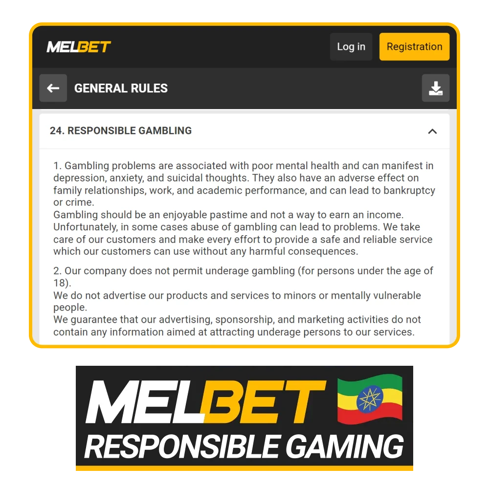 Bet on sports and play casino responsibly at Melbet.