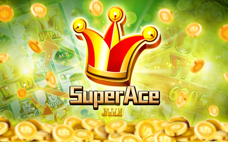 Spin and win on the Super Ace slot at Melbet.