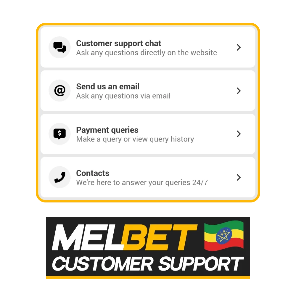If you have any problems, contact Melbet support.