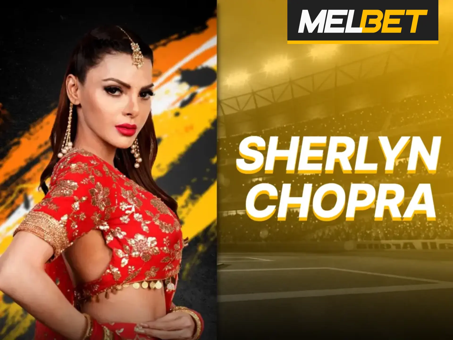 Indian actress Sherlyn Chopra is now the face of Melbet.