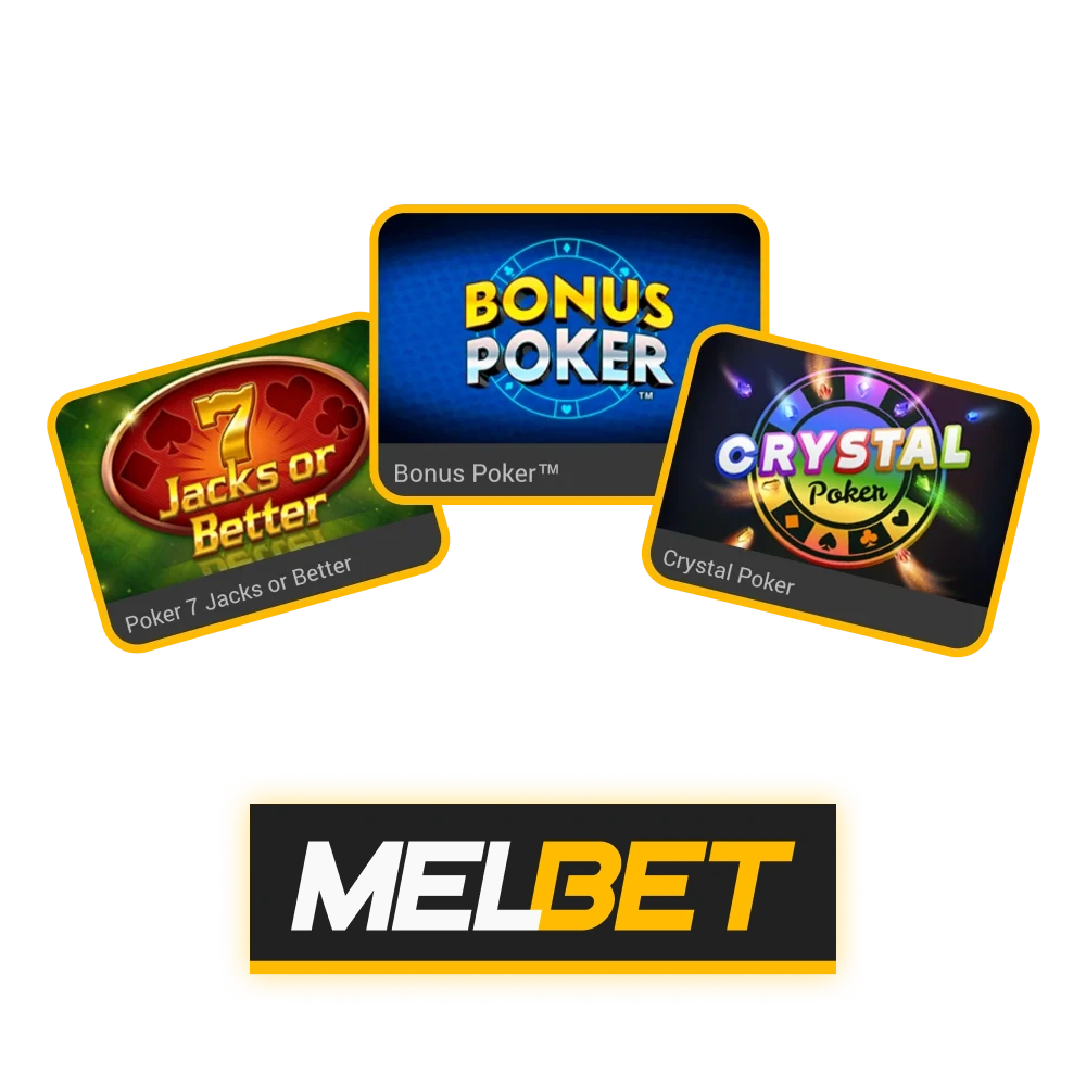 Your favorite poker game is just a click away at Melbet.