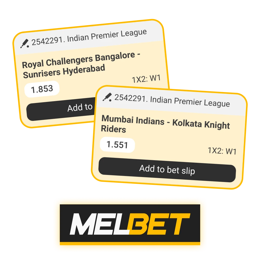 Start IPL betting with Melbet official sports platform.